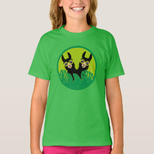 Alpaca llama Twins T-Shirt