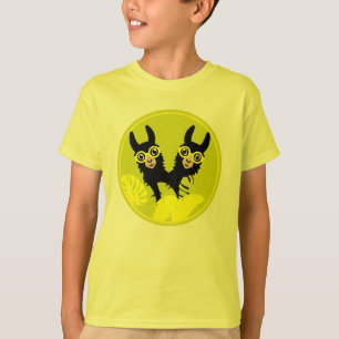 Alpaca llama Twins T-Shirt