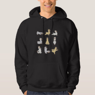 Alpaca Llama Yoga Costume Men Women Hoodie