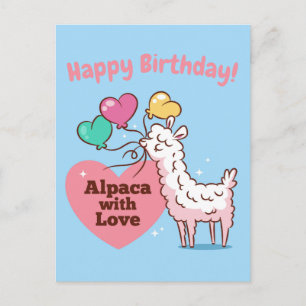 Alpaca Love Postcard