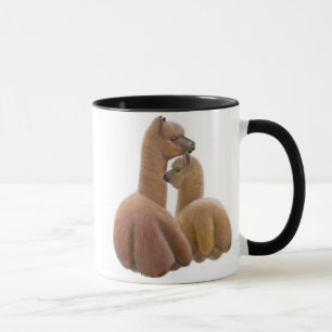 Alpaca Love Ringer Mug