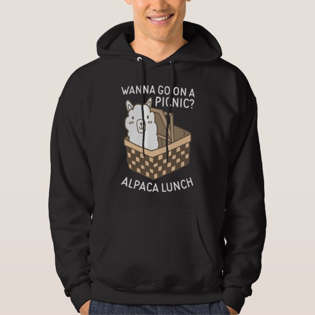Alpaca Lunch Hoodie (Front)