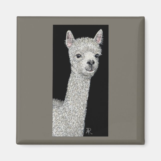Alpaca Magnet (Front)