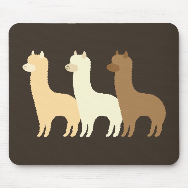 Alpaca Mouse Mat (Front)