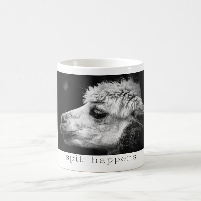 Alpaca Mug - Spit Happens  (Center)