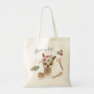 Alpaca My Bag | Craft Tote Bag