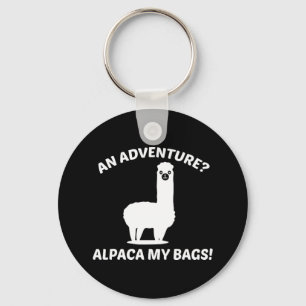 Alpaca My Bags Key Ring