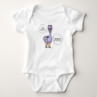 Alpaca my bags T-shirt Baby Bodysuit