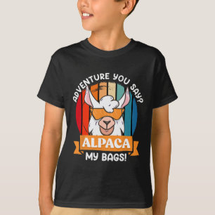 Alpaca My Gs Funny Mountaineer Mountain Fan Hiker  T-Shirt