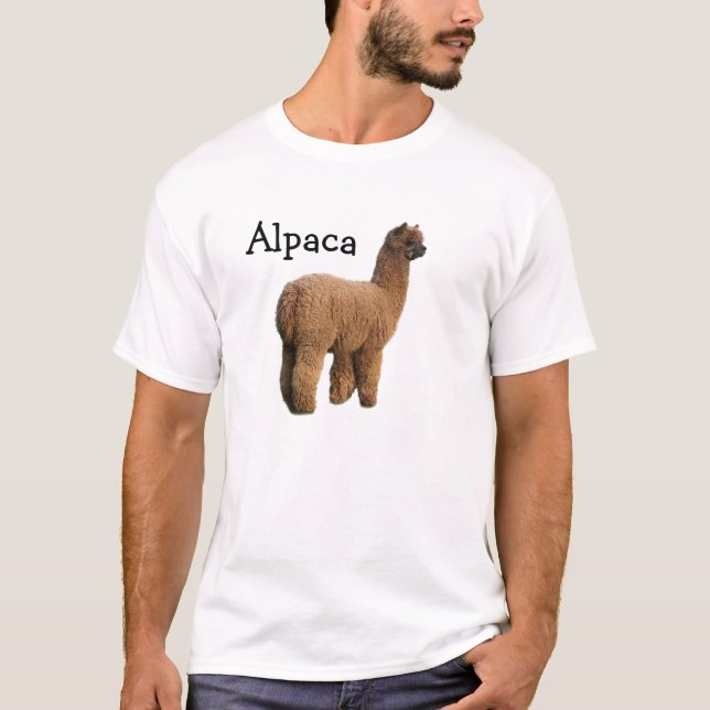 Alpaca Not Llama T-Shirt (Front)