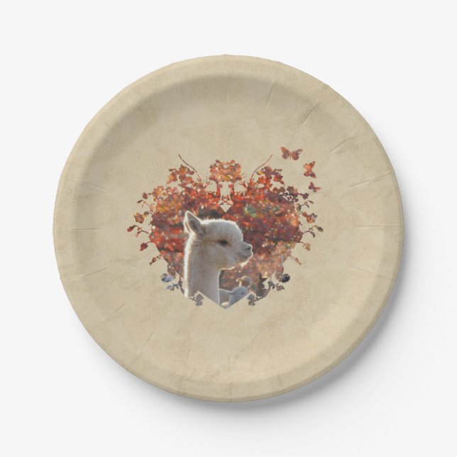 Alpaca Paper Plates (Front)