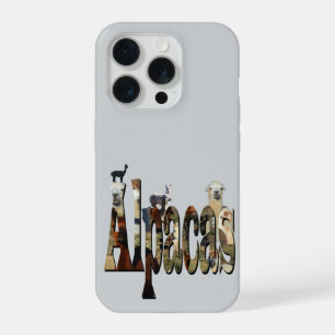 Alpaca Picture Logo With Alpacas, iPhone 15 Pro Case