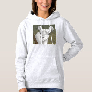 Alpaca Portrait 2 Hoodie