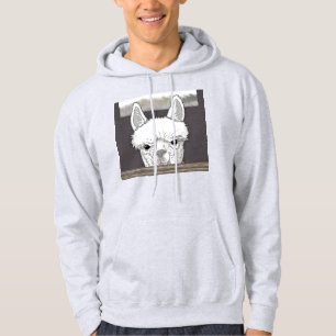 Alpaca Portrait Hoodie