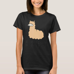Alpaca Sorry I Can't I'm Very Busy Alpaca Pajama T-Shirt