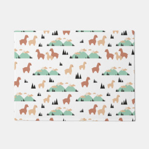 Alpaca Spring Garden Doormat