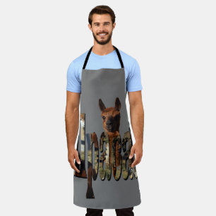 Alpaca The Name Pictures, Full Print Apron