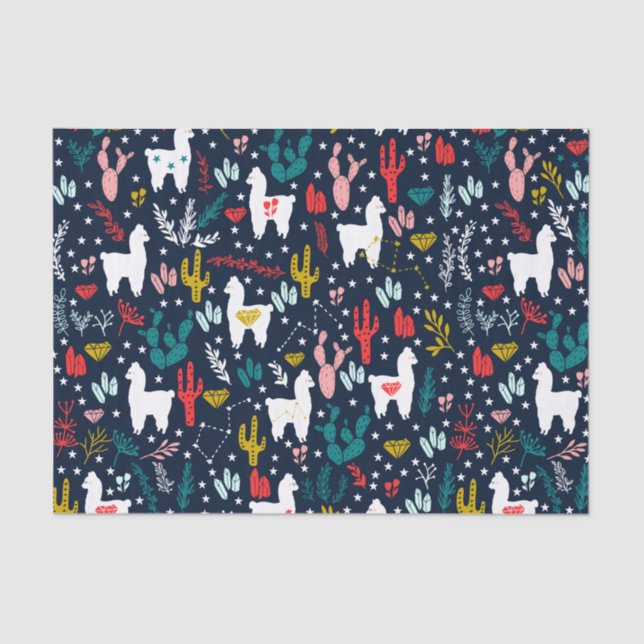 Alpaca Tissue Paper (Front)