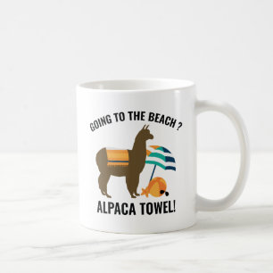Alpaca Towel Coffee Mug