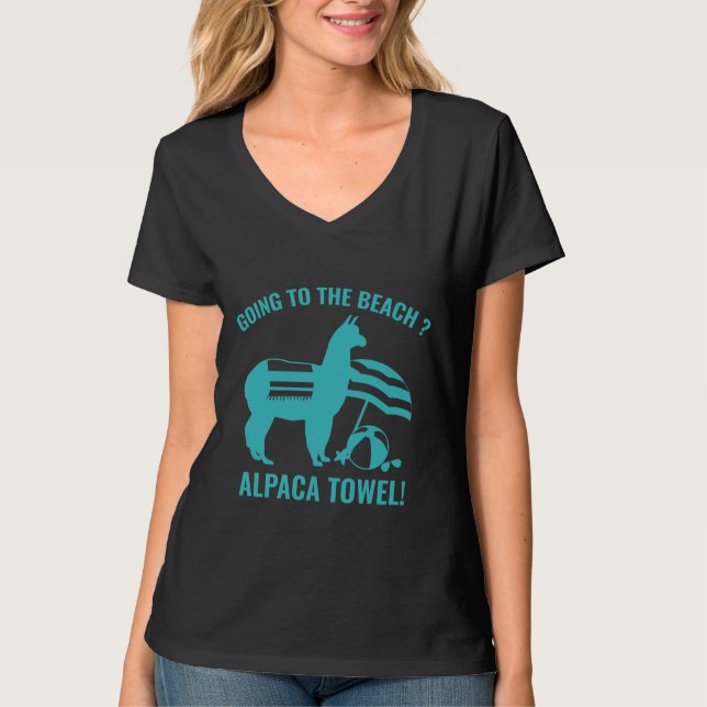 Alpaca Towel T-Shirt (Front)