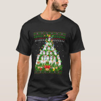 Alpaca Ugly Xmas Lights Santa Alpaca Christmas Tre