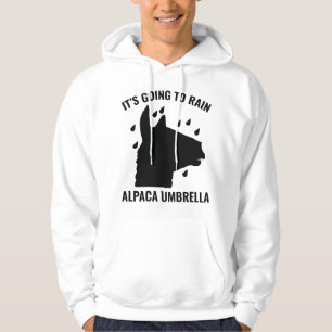 Alpaca Umbrella Hoodie