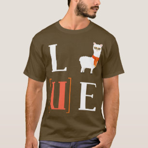 Alpaca Valentines Day Gift Llama T-Shirt