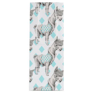 Alpaca Wine Gift Bag