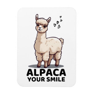 Alpaca Your Smile Magnet