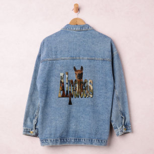 Alpacas Is The Word, Ladies Denim Jacket
