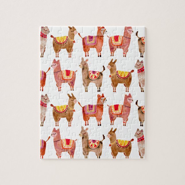 Alpacas Jigsaw Puzzle (Vertical)