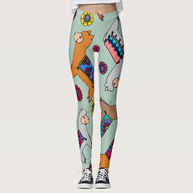 Alpacas Leggings (Front)