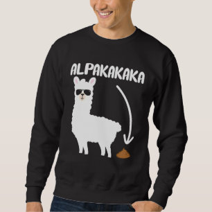 Alpakakaka Alpaca Llama Llama Cute animal Lover Sweatshirt
