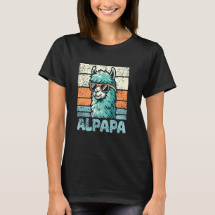 Alpapa Father's Day Best Dad Alpaca T-Shirt