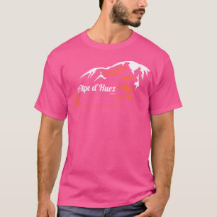 Alpe D'Huez Cycling Print T-Shirt
