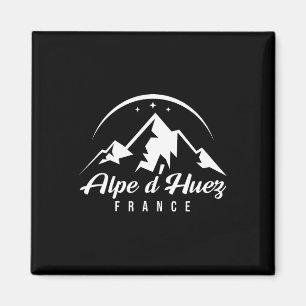 Alpe D'huez France Ski Resort Skiing Snowboarding Magnet