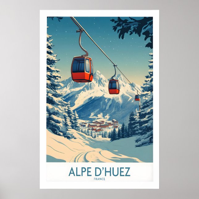 Alpe dHuez Poster France 1 (Front)