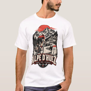 Alpe d'Huez Road Bike T-Shirt