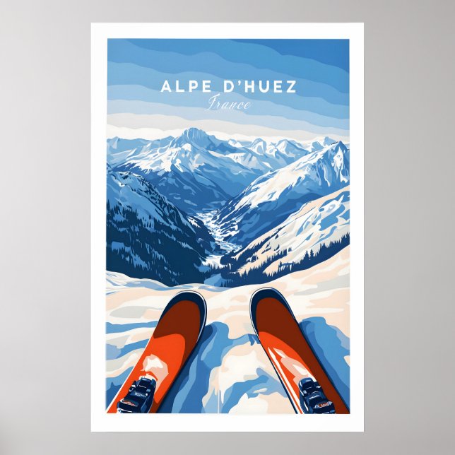 Alpe dHuez Wall Art 1 (Front)