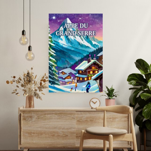 Alpe du Grand Serre : Panorama Alpin Poster (Creator Uploaded)