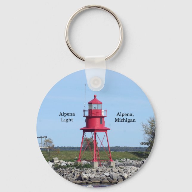 Alpena Light key chain (Front)