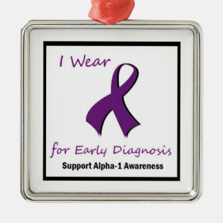 Alpha-1 Awareness Ornament