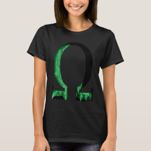 Alpha and Omega Artistic Psychedelic Caterpillar T-Shirt