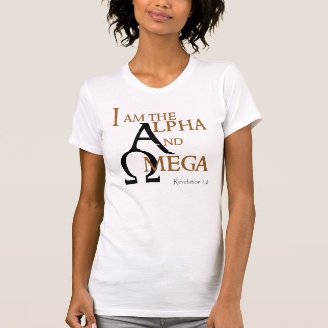 Alpha and Omega T-Shirt (Front)