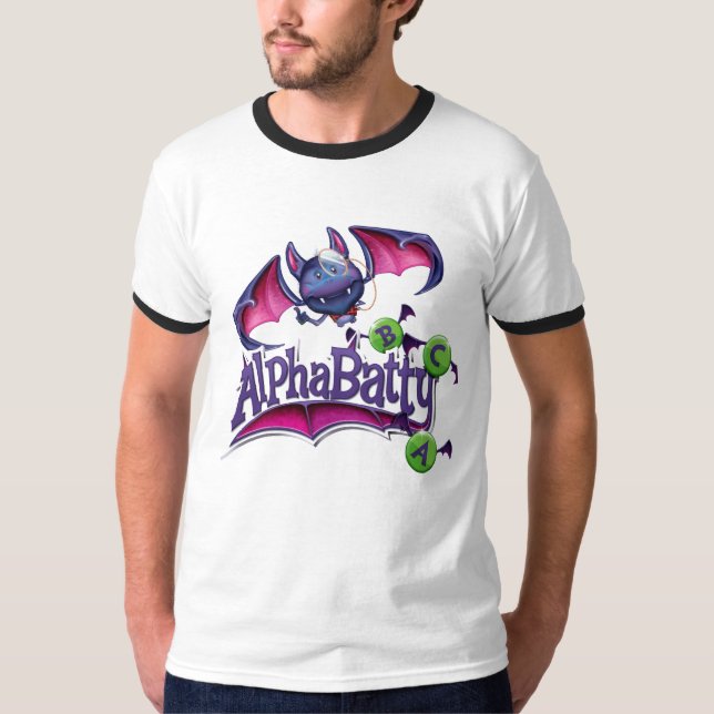 Alpha Batty mens' shirt (Front)