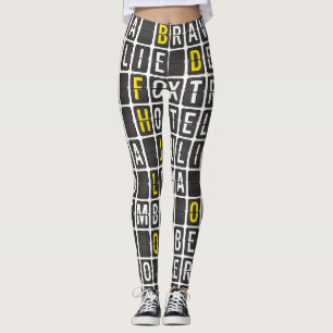 Alpha-Bravo-Charlie Leggings