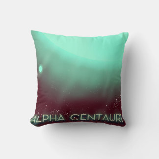 Alpha Centauri Space Art poster Cushion