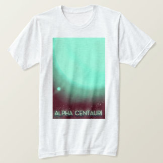 Alpha Centauri Space Art poster T-Shirt