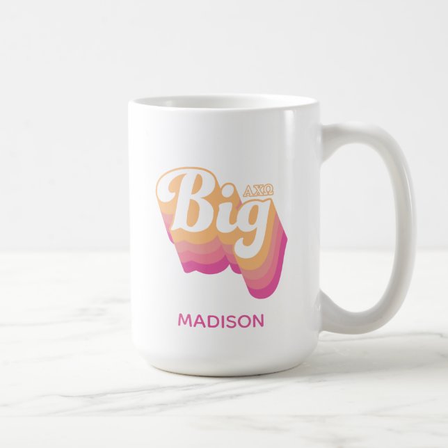 Alpha Chi Omega | Big Coffee Mug (Right)