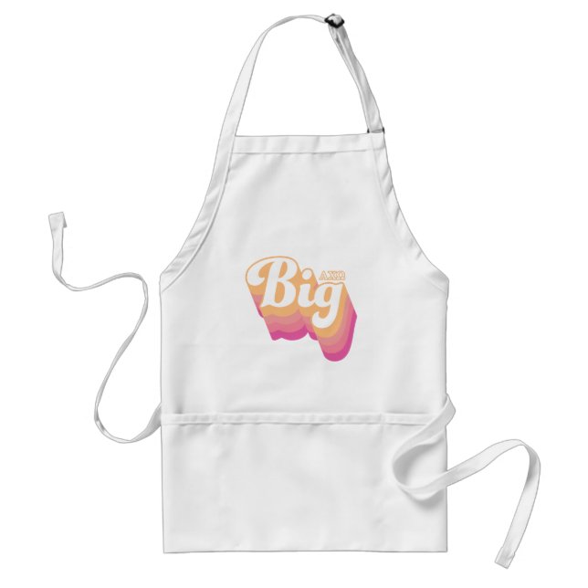 Alpha Chi Omega | Big Standard Apron (Front)